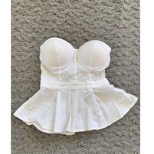 bebe Tops - Bebe strapless shirt bebe Tops - Bebe strapless shirt